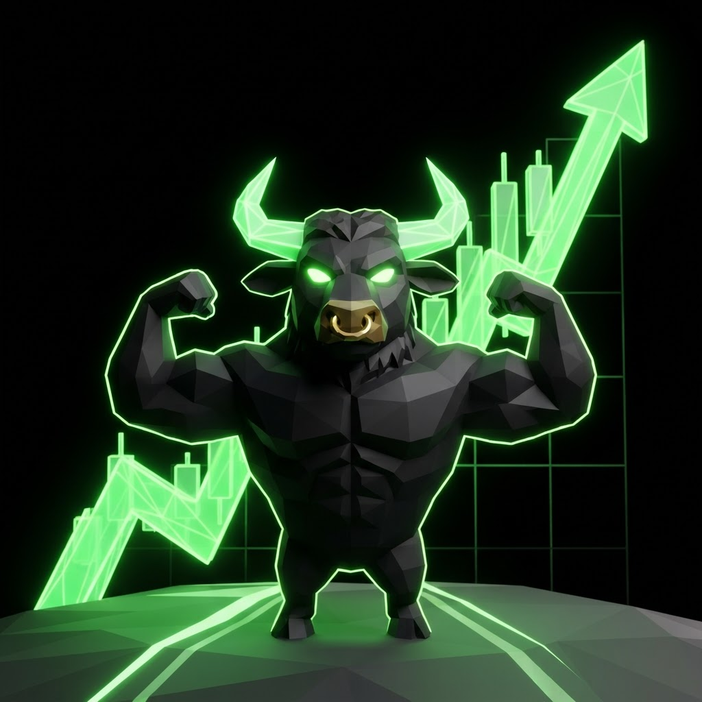 Charts go up when the horns glow.